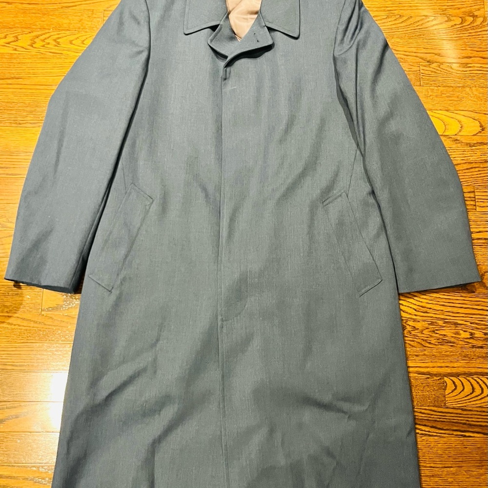 Men's Classic Gray Overcoat